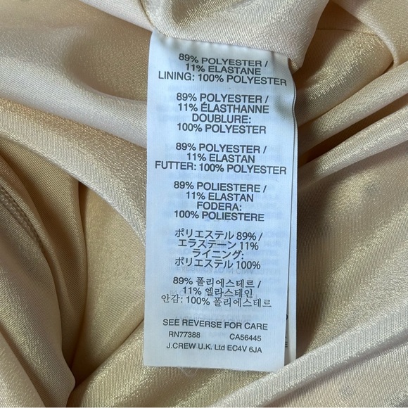 J. Crew Laser Cut Perforated Skirt Sz 8 EUC - Picture 8 of 11